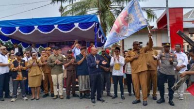 Bupati JR Pesan Damai Menggema di Paraade Paskah Oikumen