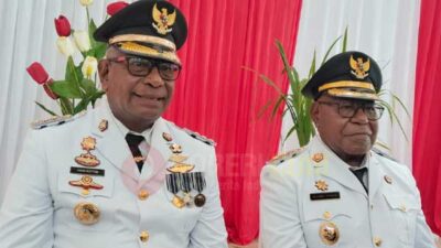 Bupati JR Wabuo EK baju dinas