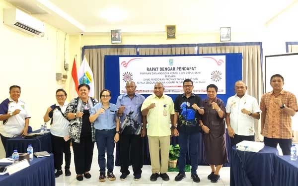 DPRP PB Prioritaskan Pembangunan Fasilitas SMA Taruna Kasuari: Target 2027 Digunakan 2 DPRP PB RDP Terkait Insiden Kekerasan