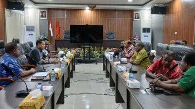 Komisi I DPRP PBD Terima Aspirasi Tokoh Masyarakat Sorsel: Dorong Regulasi Ini