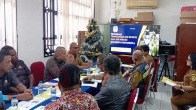 PUPR Ungkap Progres Air Bersih, DPRK Mimika Dorong Percepatan Layanan hingga Pelosok 34 Dinas PUPR Mimika Pansus Air Bersih