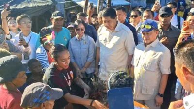 Faujia Elga Menteri Ara Mendagri di Kota Sorong