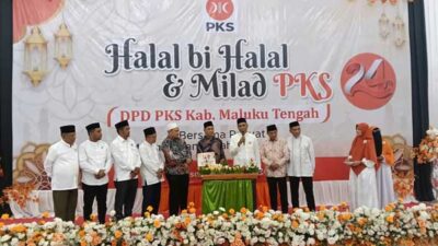 Halal bi Halal Milad ke 24 PKS di Masohi