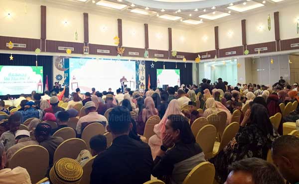 Halal bi Halal RH Petrogas Companies in Indonesia di Rylich Panorama Hotel Sorong, Sabtu 4/4/2026/Foto: Suzan