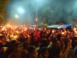 Polisi Siagakan 124 Personil Amankan Pawai Obor di Pantai Reklamasi Sorong