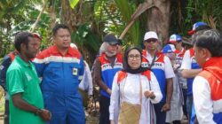Pertamina Patra Niaga Kilang Kasim Dampingi Kunjungan Komisaris di Kampung Malabam