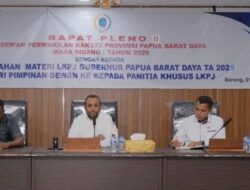 Pansus DPRP PBD Mulai Bahas LKPJ Gubernur Tahun 2025 Pekan Depan