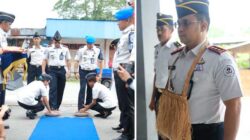 Disambut Tradisi Adat Mansorandak, Fani Andika Resmi Pimpin Lapas Biak 5 Kalapas Biak Fani Andika