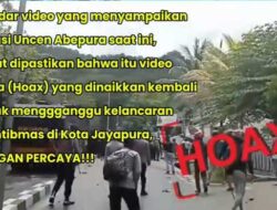 ‎Sikapi Beredarnya Video Lawas Bentrok di Uncen Abepura, Ini Respon Tegas Kapolresta