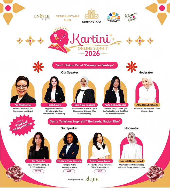 Kartini Online Summit 2026: Forum Kolaborasi Inspiratif Perempuan Berdaya 2 Kartini Online Summit 2026 2 1