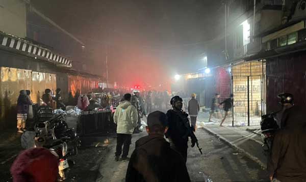 11 Tewas dalam Kebakaran Tragis di Wamena, Kerugian Ditaksir Miliaran Rupiah 1 Kebakaran Wamena 11 Tewas