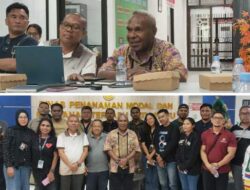 DPMPTSP Gandeng Jurnalis Perkuat Publikasi Pembangunan Mimika