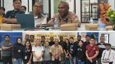 Kepala DPMPTSP Mimika Jurnalis