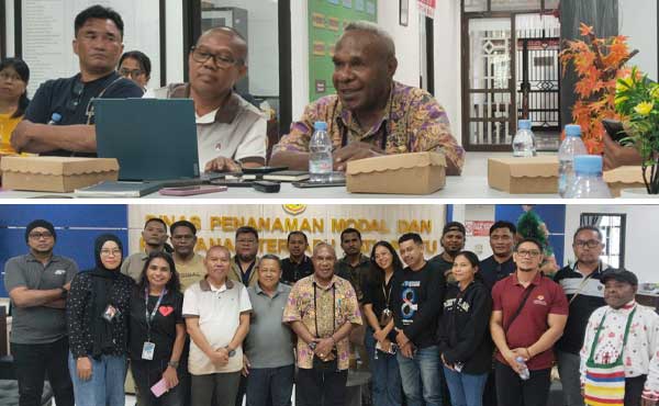 Kepala DPMPTSP Mimika Jurnalis