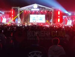 Konser PVJ di Alun-alun Aimas Sukses Hipnotis Ribuan Masyarakat Sorong