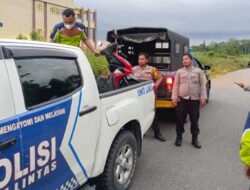 Laka Tunggal di Mile 32 Tewaskan Pengendara Motor, Penumpang Luka Parah