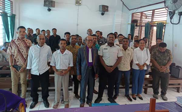 WBP Lapas Biak Rayakan Sukacita Paskah Sambut Kebangkitan Baru 4 Lapas Biak Ibadah Paskah