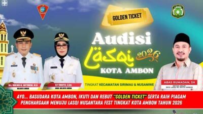 LASQI Kota Ambon Gelar Audisi Vokalis, Sasar Talenta di 2 Kecamatan 20 Lasqi Kota Ambon Audisi Vokalis 2 Kecamatan