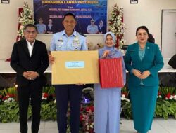 Lisa Wattimena Hadiri Sertijab Danlanud Pattimura, Perkuat Sinergi dengan TNI AU