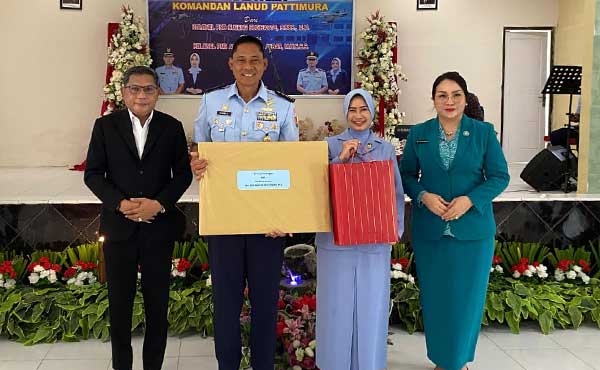 Lisa Wattimena Sertijab Danlanud PTM Ambon