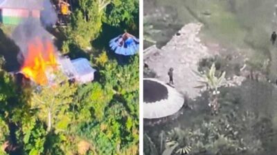 Kembali Berulah, OPM Bakar Rumah Warga di Puncak 28 OPM Bakar Rumah Warga di Puncak