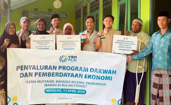 PLN YBM Bantuan Strategis di Merauke