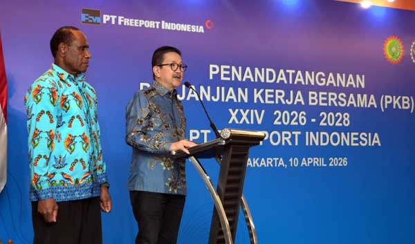 PTFI dan Serikat Pekerja/Buruh Teken PKB ke 24 Periode 2026-2028, Sepakati Ini 5 PTFI Teken PKB 2026 2028 5