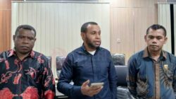 Pansus LKPJ 2025 Soroti Pengelolaan Anggaran Dukcapil PBD, Kaitan Dana Otsus 19 Pansus LKPJ 2025 Konferensi pers Dukcapil PBD