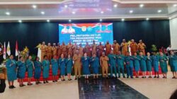 Pelantikan 18 Ketua PKK Distriok se Mimika