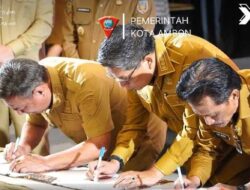 Pemkot Ambon-Kemenkum Maluku Teken PKS, Perkuat Layanan Hukum di Daerah