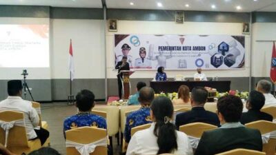 Pemkot Ambon Pembukaan Selter Jab Sekda