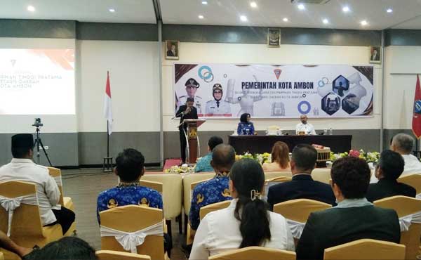 Pemkot Ambon Pembukaan Selter Jab Sekda