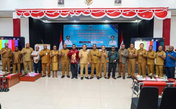 Gelar FGD Forum OPD, Pemprov Papua Tengah Susun RKPD Provinsi 2027 2 Pemprov PT FGD Forum OPD 2027 2