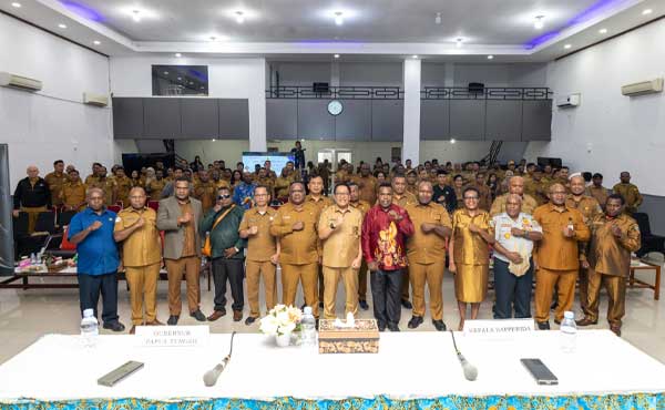 Gelar FGD Forum OPD, Pemprov Papua Tengah Susun RKPD Provinsi 2027 3 Pemprov PT FGD Forum OPD 2027 3