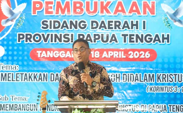 GPDP Papua Tengah Gelar Sidang Daerah I, Gubernur Ingatkan Tanggung Jawab Gereja 2 Pemprov PT Sidang Daerah I GPDP PT2