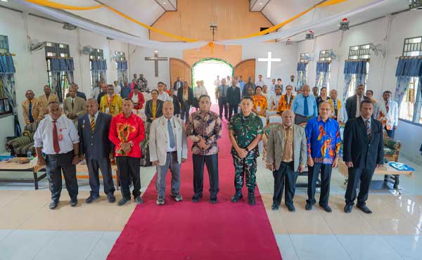 GPDP Papua Tengah Gelar Sidang Daerah I, Gubernur Ingatkan Tanggung Jawab Gereja 3 Pemprov PT Sidang Daerah I GPDP PT3