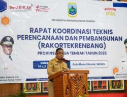 Pemprov Papua Tengah gelar RAKORTEREMBANG 2026, Gubernur Tekankan Ini