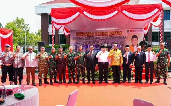 Peresmian Gedung PN Militer Jayapura