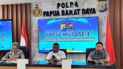 4 Tersangka Pembunuh di Bamusbama Anggota KKB, Polri Ungkap "Otak" Dibalik Ini 31 Polda PBD kasus pembunuhan BaMUSbama
