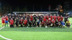 Polda Papua Wartawan Mini Soccer Bersama
