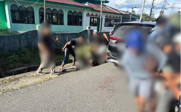 Polres Mimika Amankan 2 Pelaku Pembunuhan di Timika