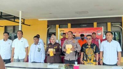 Polres Mimika Musnahkan Sabu