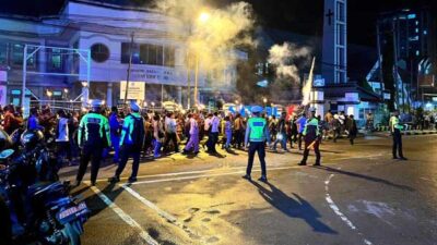 Polresta JPR Kota Ibadah Paskah Aman