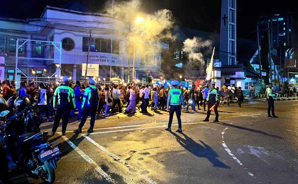 Rangkaian Ibadah Paskah di Kota Jayapura Berjalan Aman, Kapolresta Ucap Terima Kasih 1 Polresta JPR Kota Ibadah Paskah Aman