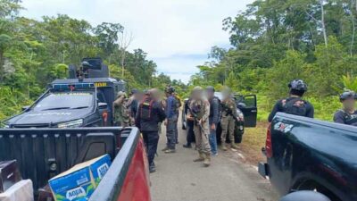 Patroli Diganggu Tembakan, Satgas Damai Cartenz-KKB Baku Tembak di Yahukimo 20 Satgas Ops DC KKB Baku Tembak di Yahukimo
