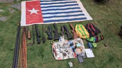 TNI Sita Barang Milik OPM di Kemburu Puncak