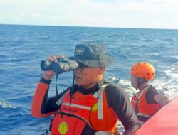Tim SAR Gabungan Cari Nelayan Jatuh di Perairan Desa Haria