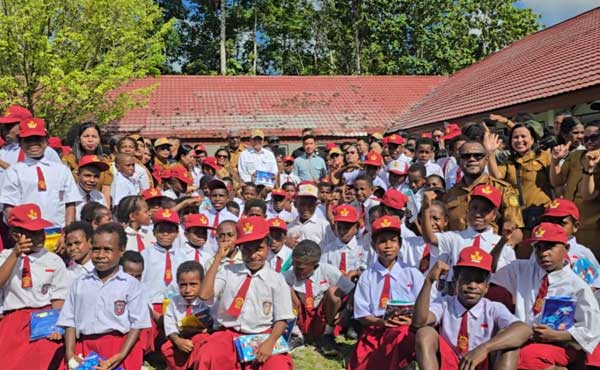 Wapres Gibran Tinjau Kwasan Sentra Pendidikan Mimika