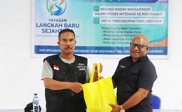 Yayasan Langkah Baru Sejahtera Eks Napi Lapas Biak