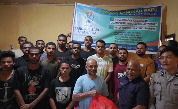 Yayasan Langkah Baru Sejahtera Resmi Dibentuk, Komit Bantu Reintegrasi Eks Narapidana 3 Yayasan Langkah Baru Sejahtera Eks Napi Lapas Biak2